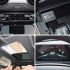 A collage of a car's interior features: AC controls, USB port, panoramic sunroof, and digital instrument cluster, showcasing its modern and convenient design elements.