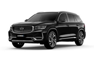 Black Geely Xingyue L SUV.