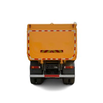 rear view of HOWO TX 8X4 Tipper Truck Heavy Duty Dump Truck