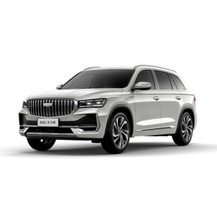 White Geely Xingyue L SUV.