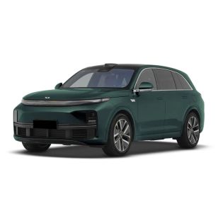 A dark green SUV with a sleek design.