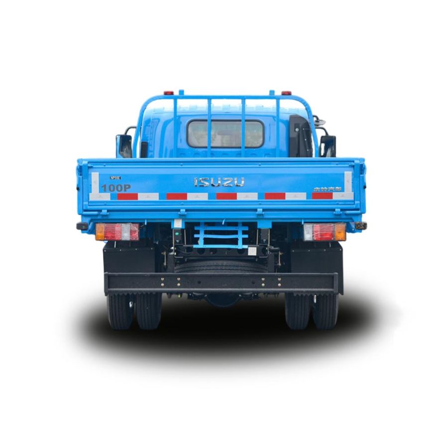 rear view of ISUZU KV100 120HP 4.2M Flatbed Light Truck