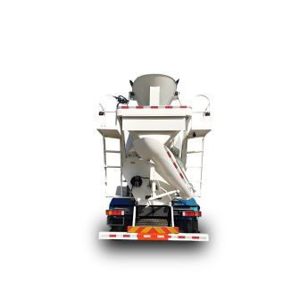 SINOTRUK HOWO TX5 340HP 8×4 7.9m³ Concrete Mixer Truck Rear Elevation