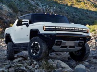 GMC Hummer EV Front Three-Quarter