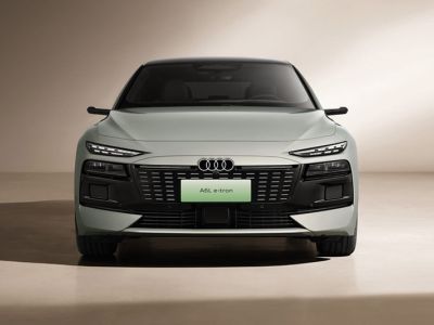 Front view of the 2026 Audi A6 e-tron