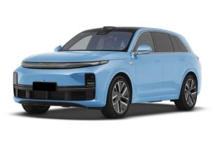 A light blue SUV with a sleek design.