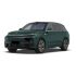 A dark green SUV with a sleek design.