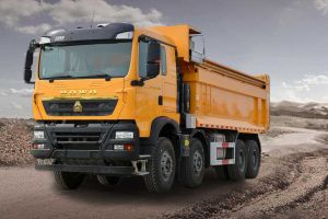 High-loading chassis of HOWO TX 8X4 Tipper Truck Heavy Duty Dump Truck