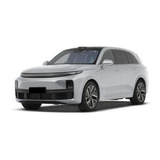 A white SUV with a sleek design.