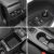 Four close - up views of a car's interior, including air vents, control buttons, a storage compartment, and cup holders.