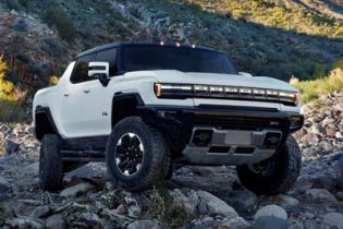 GMC Hummer EV Front Three-Quarter