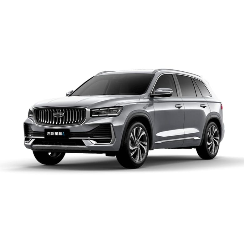 Silver Geely Xingyue L SUV.