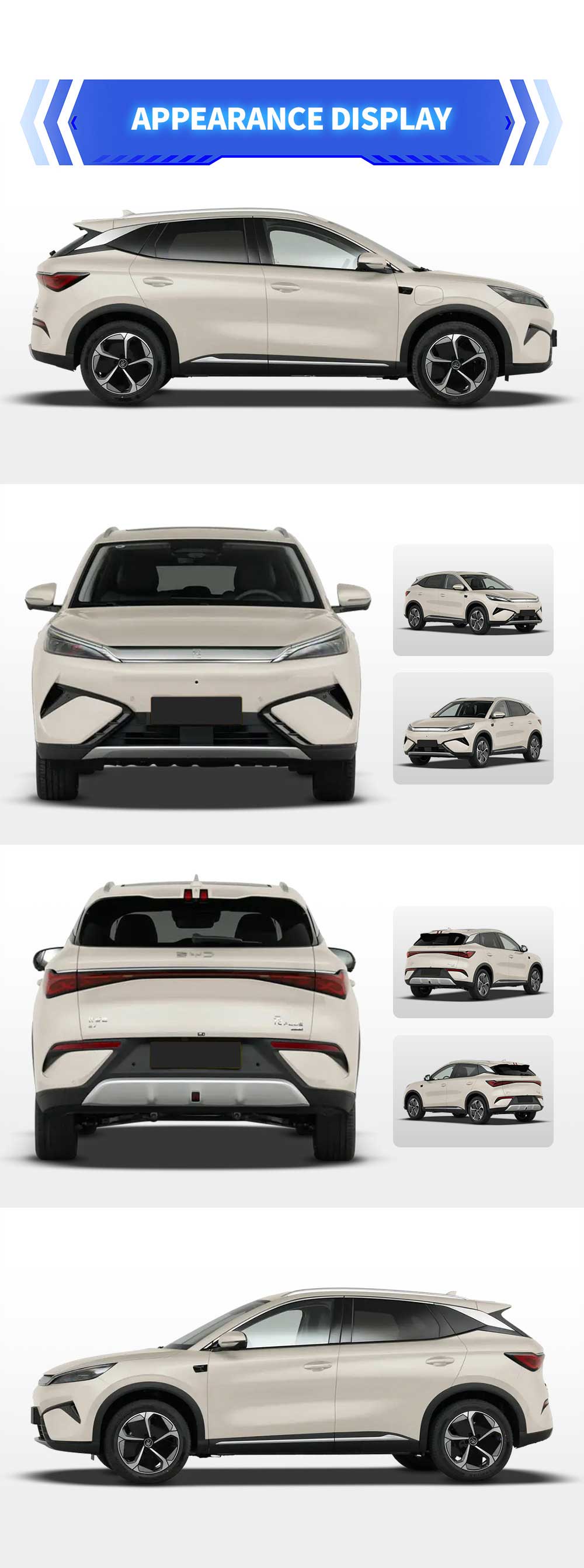exterior of BYD YUAN PLUS ATTO 3 2025 430KM electric SUV