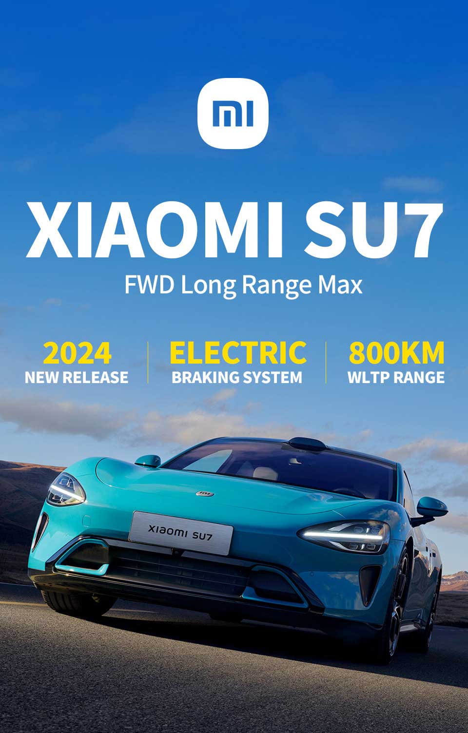 poster of 2024 Xiaomi SU7 800km AWD Intelligent Sedan