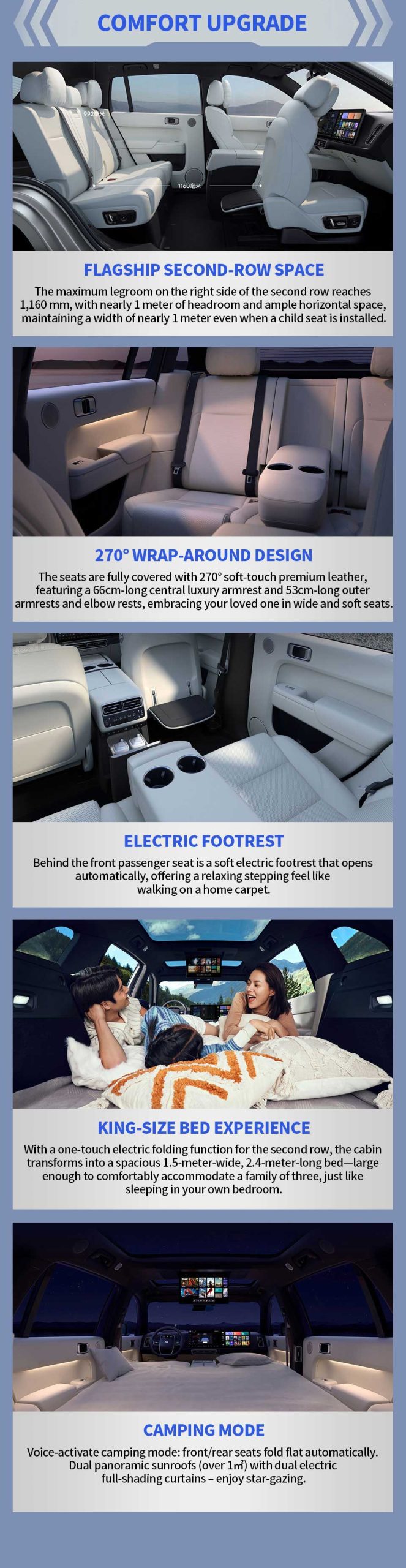 interior of 2025 Li L7 Pro Middle SUV