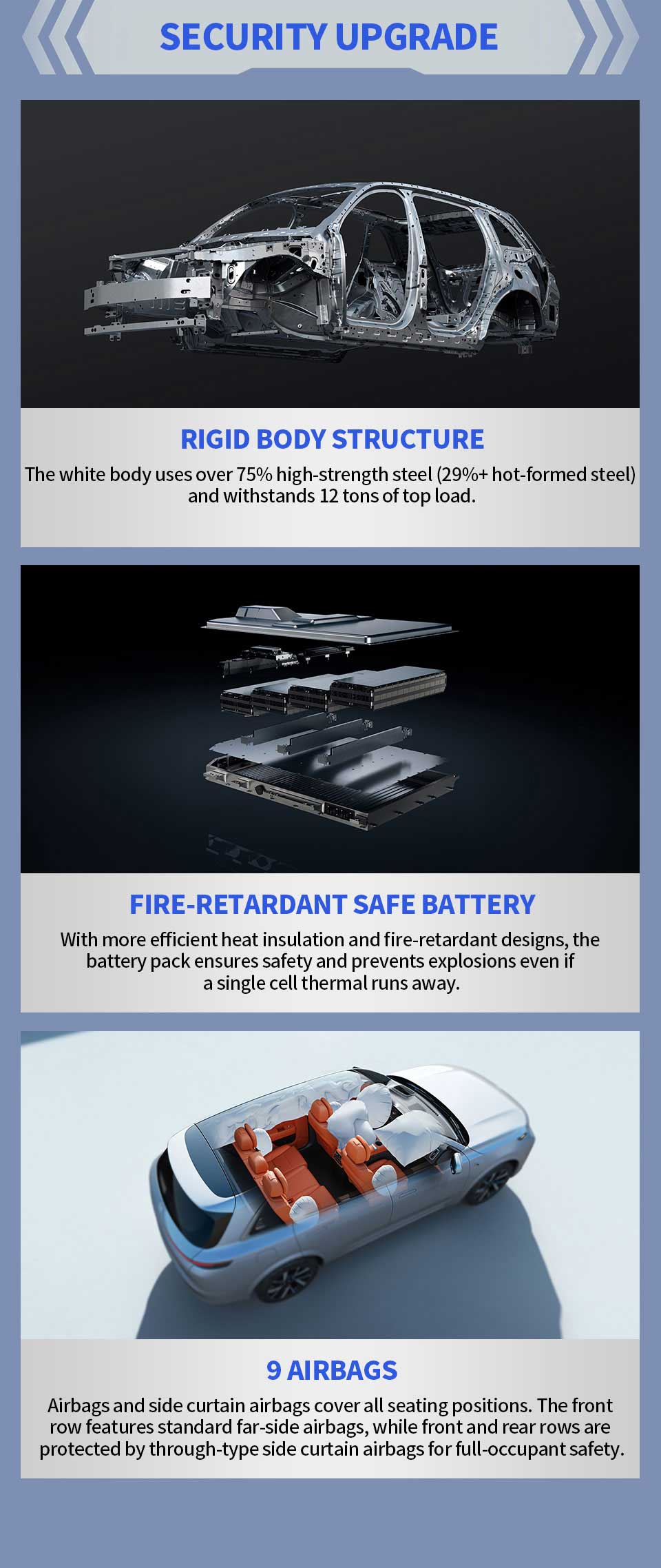 security of 2025 Li L7 Pro Middle SUV