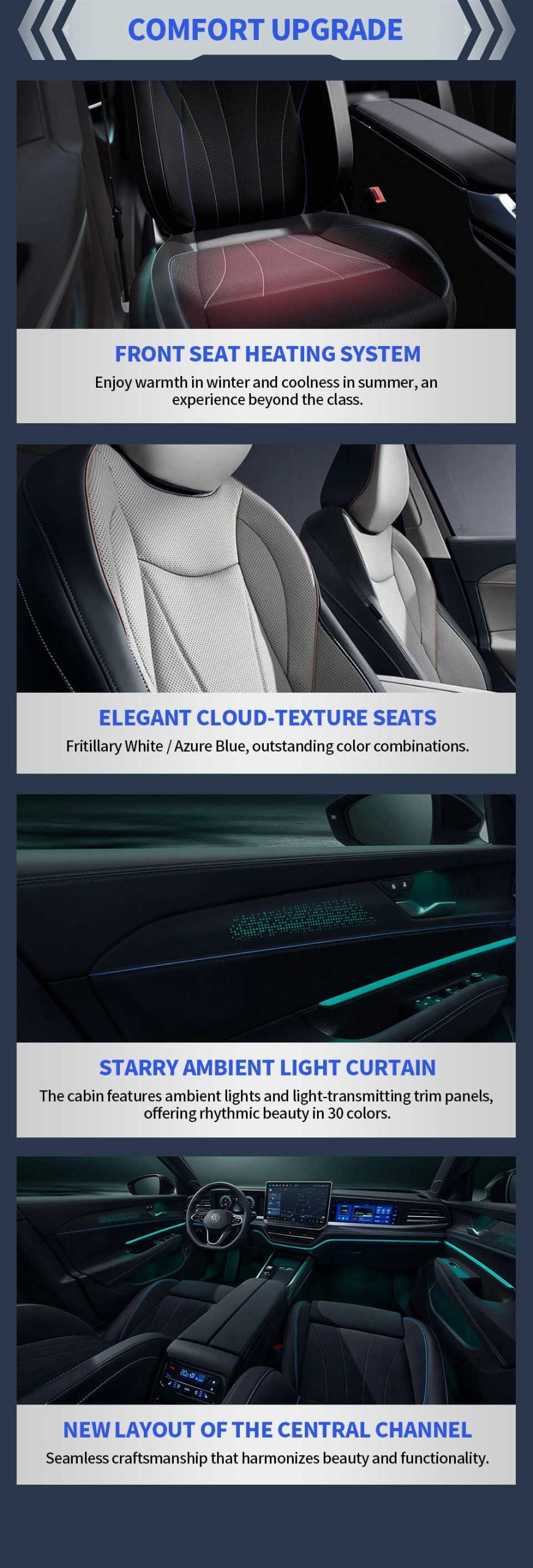 interior of 2025 Volkswagen Passat Pro 300TSI Petrol Sedan