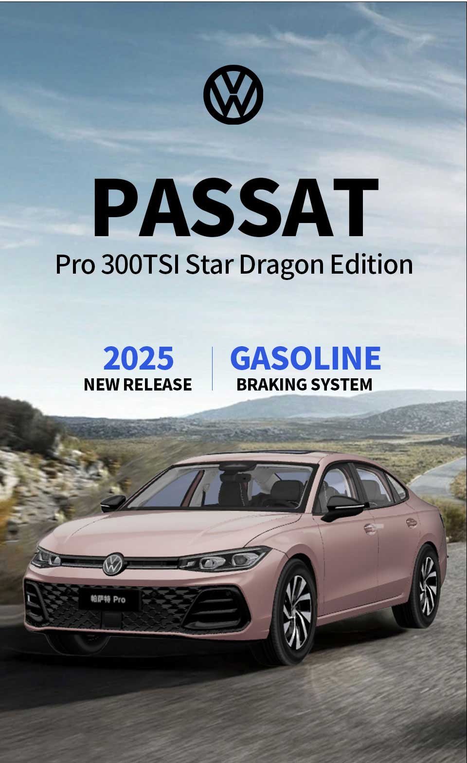 poster of 2025 Volkswagen Passat Pro 300TSI Petrol Sedan