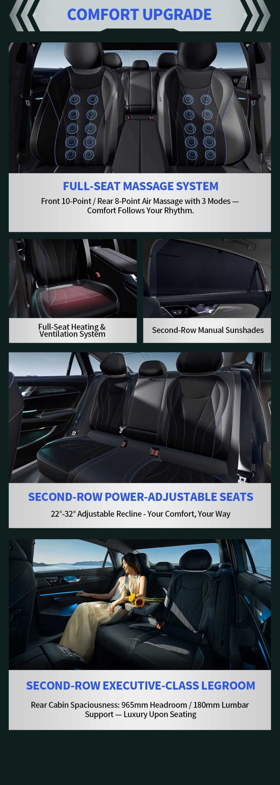 interior of 2025 Volkswagen Passat Pro 380TSI Luxury Gasoline Sedan