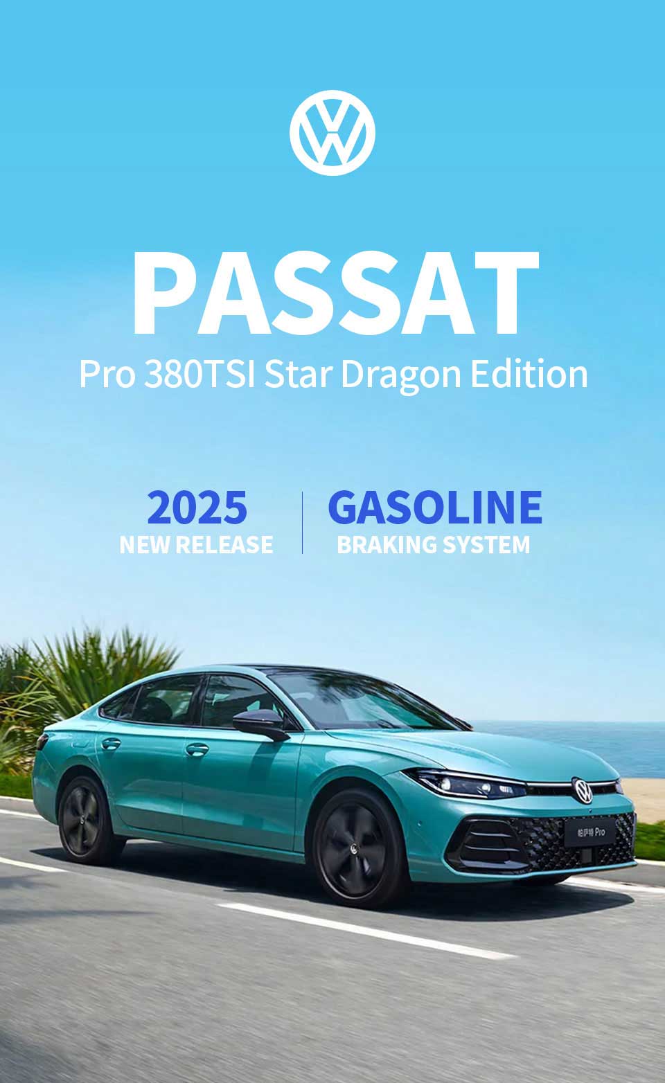 poster of 2025 Volkswagen Passat Pro 380TSI Luxury Gasoline Sedan