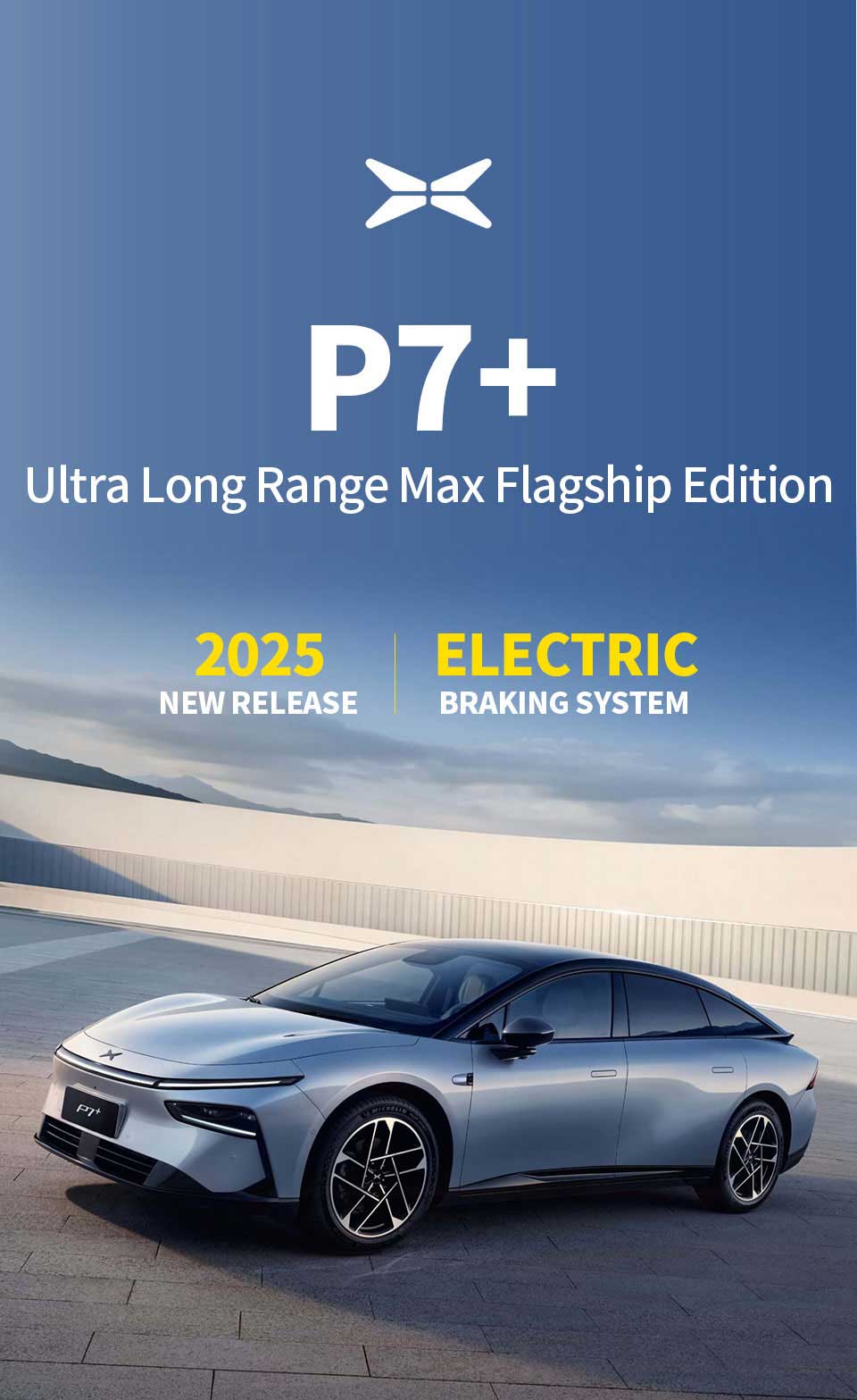 Xpeng P7+ Electric Car for Sale 2025 - Jinyu Autos