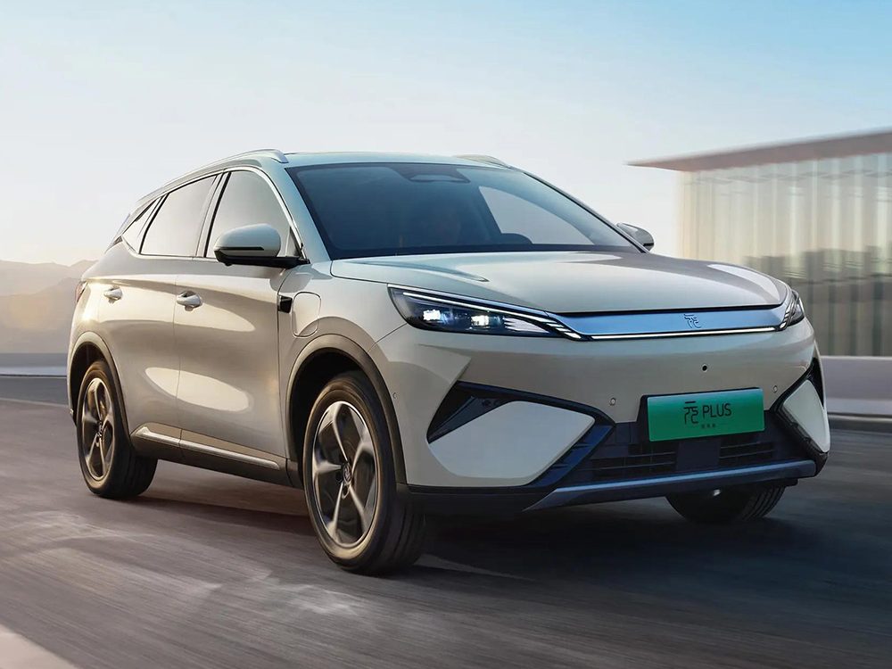 byd atto 3 electric suv 2025 new energy vehicle intelligent long range 430km 5-seater affordable family ev car byd yuan plus
