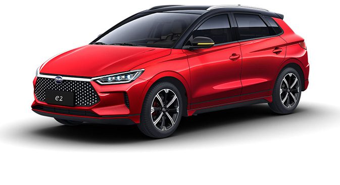 BYD e2 Compact pure electric car
