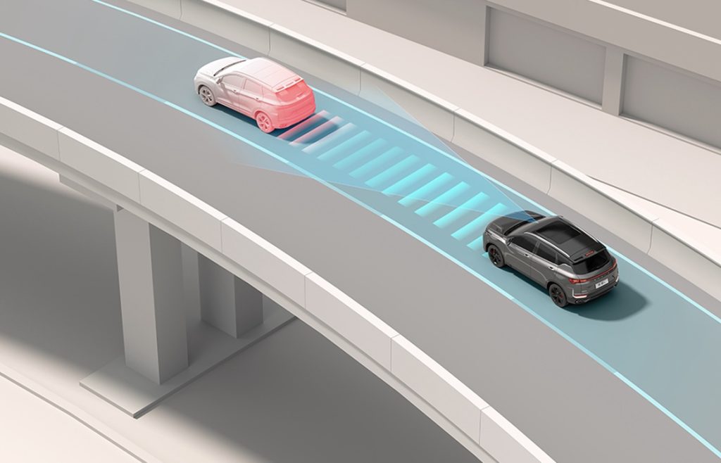 Geely Binyue L Geely Core Intelligent Recognition of Front Vehicles