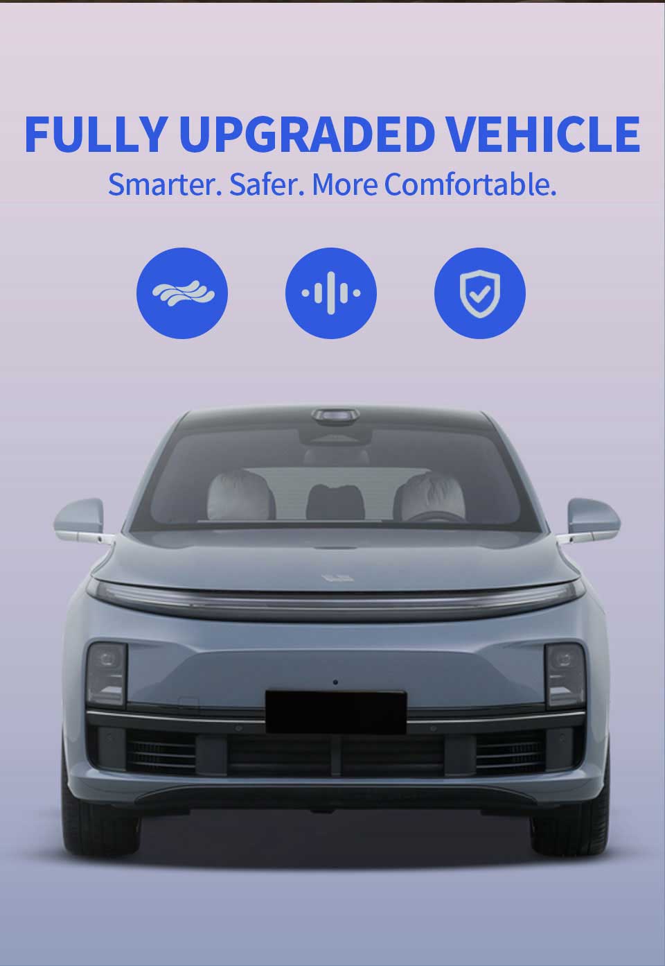 front view of Li L7 2025 Max Hybrid SUV