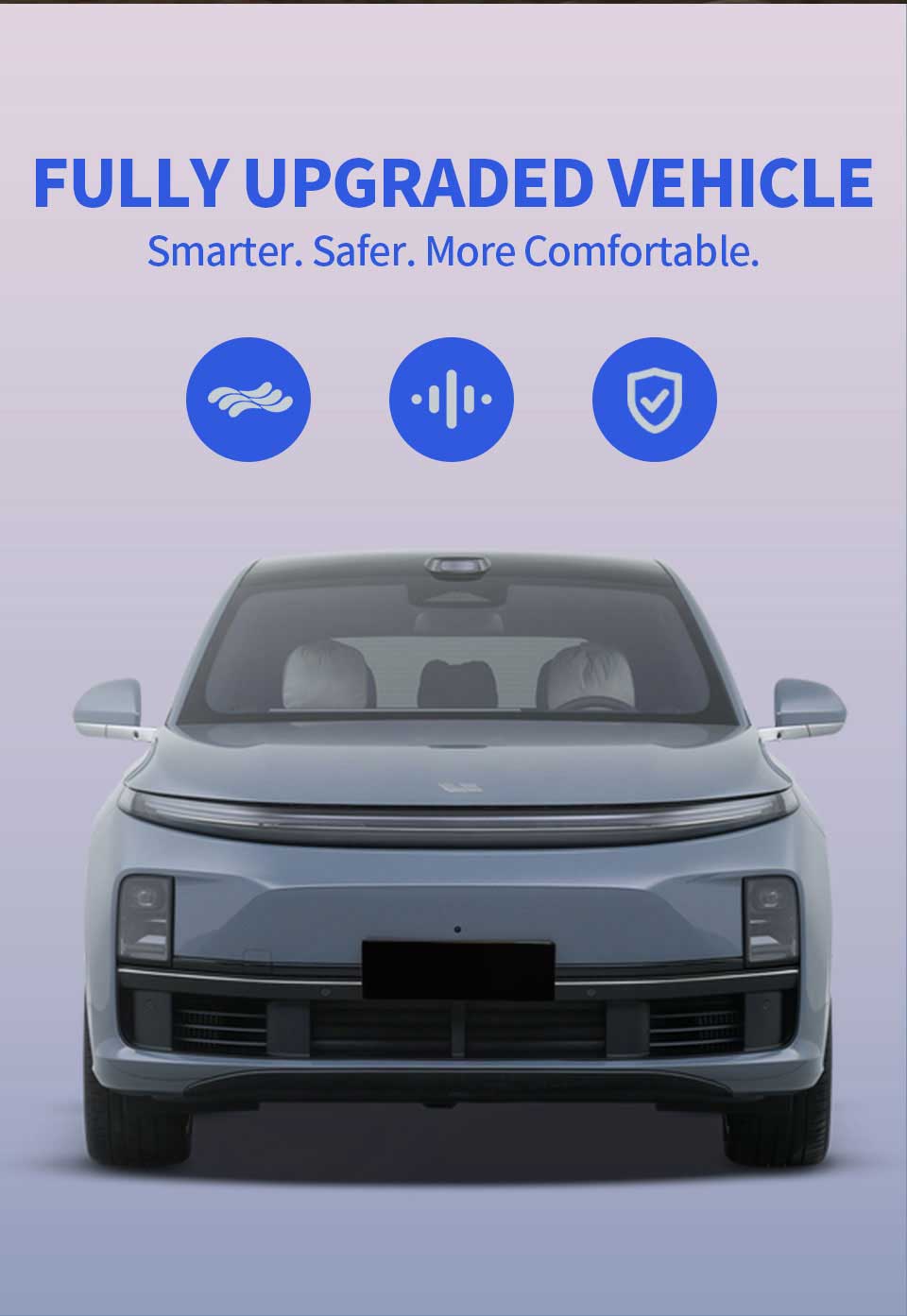 front view of Li L7 2025 Ultra Comfortable Tourism SUV