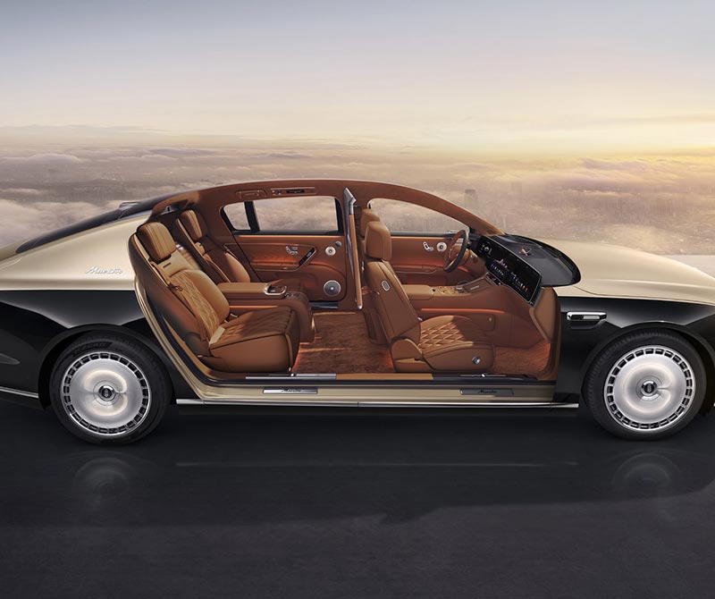 Gentle Sun Light Brown Interior of Maestro