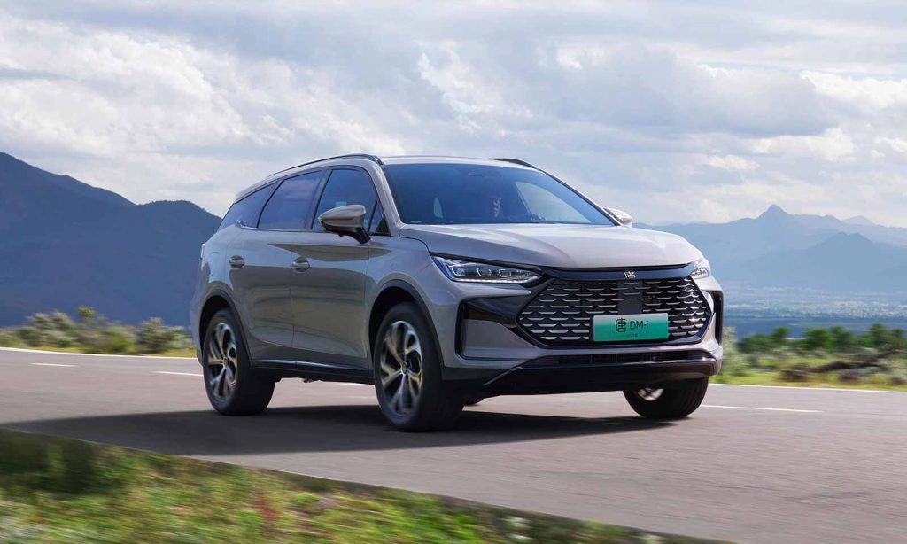 Used BYD TANG DM-i Family 7 seat hybrid SUV from China
