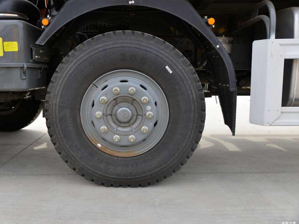 tyres of HOWO TX 8X4 Tipper Truck Heavy Duty Dump Truck