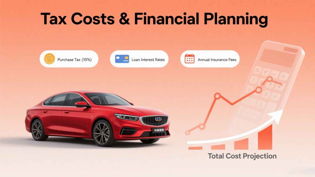 5 Things You Must Know Before Buying a Chinese Car-Tax Costs and Financial Planning