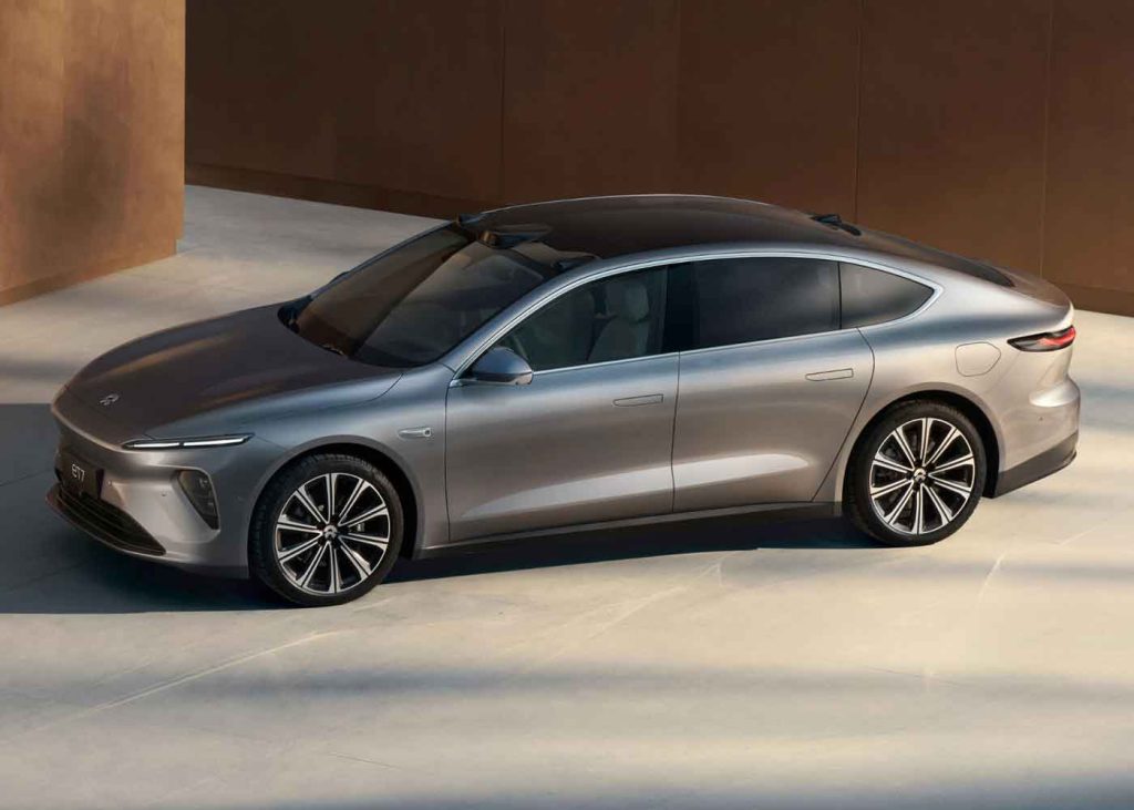 NIO ET7 with a range of 1,000 kilometers