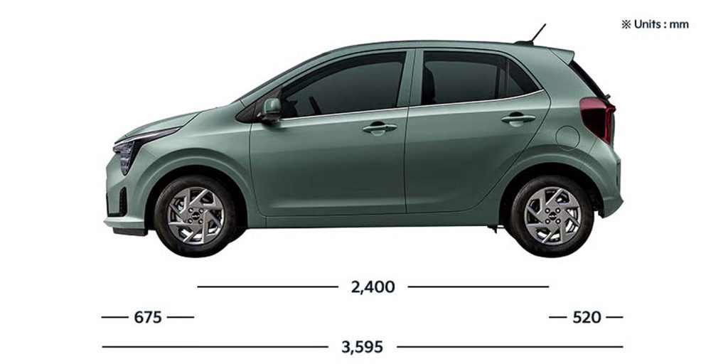 2024 Kia Picanto Profile Shot