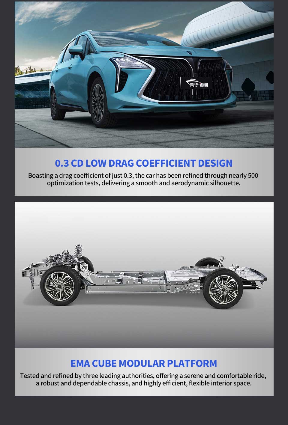 body design of 2025 Dongfeng Forthing U-Tour MPV