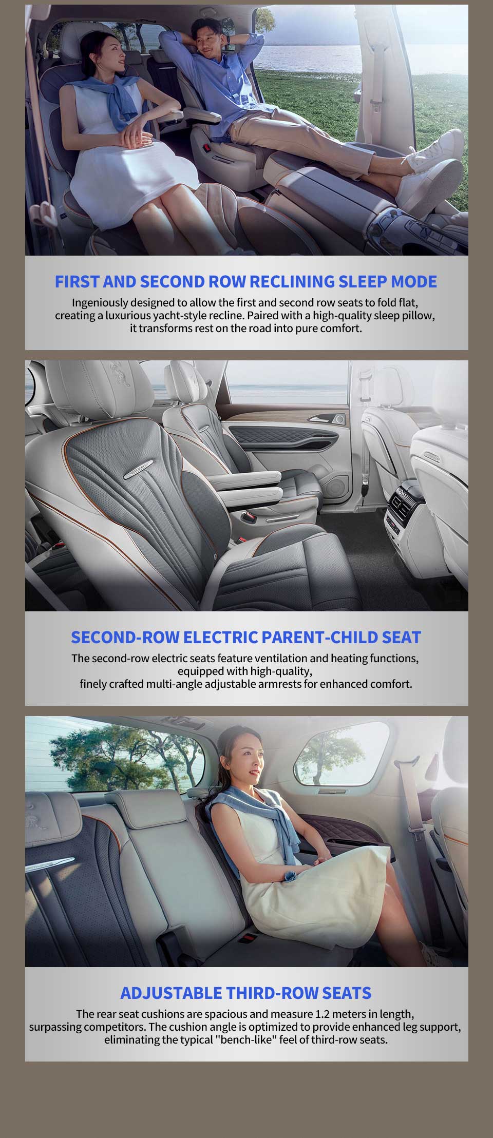 comfortable seat of 2025 Dongfeng Forthing U-Tour MPV