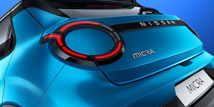 2025 Nissan Micra Body Lines