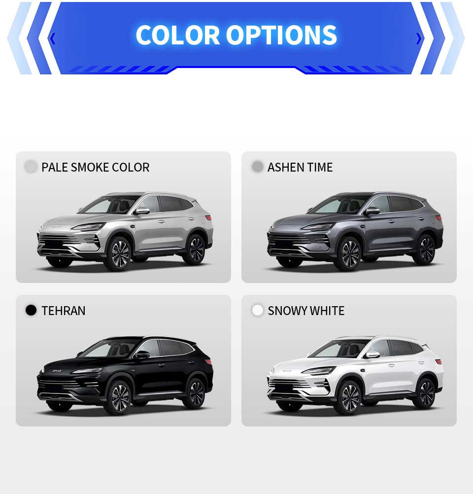 BYD SONG PLUS 2025 Dm-i 112km Premium model SUV colors