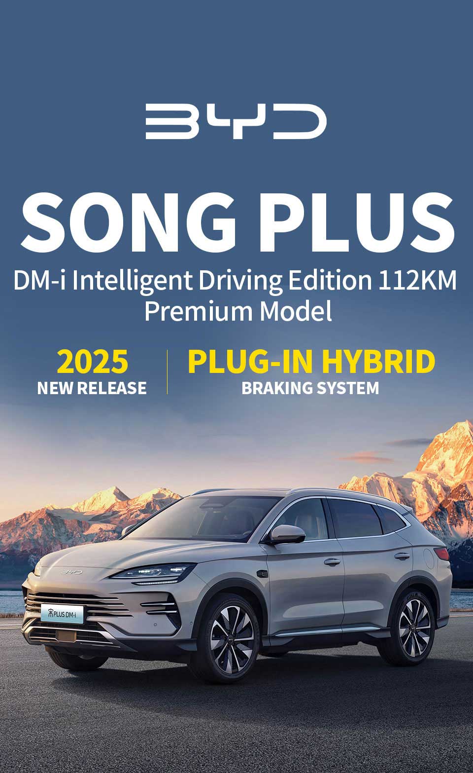 poster of BYD SONG PLUS 2025 Dm-i 112km Premium model SUV