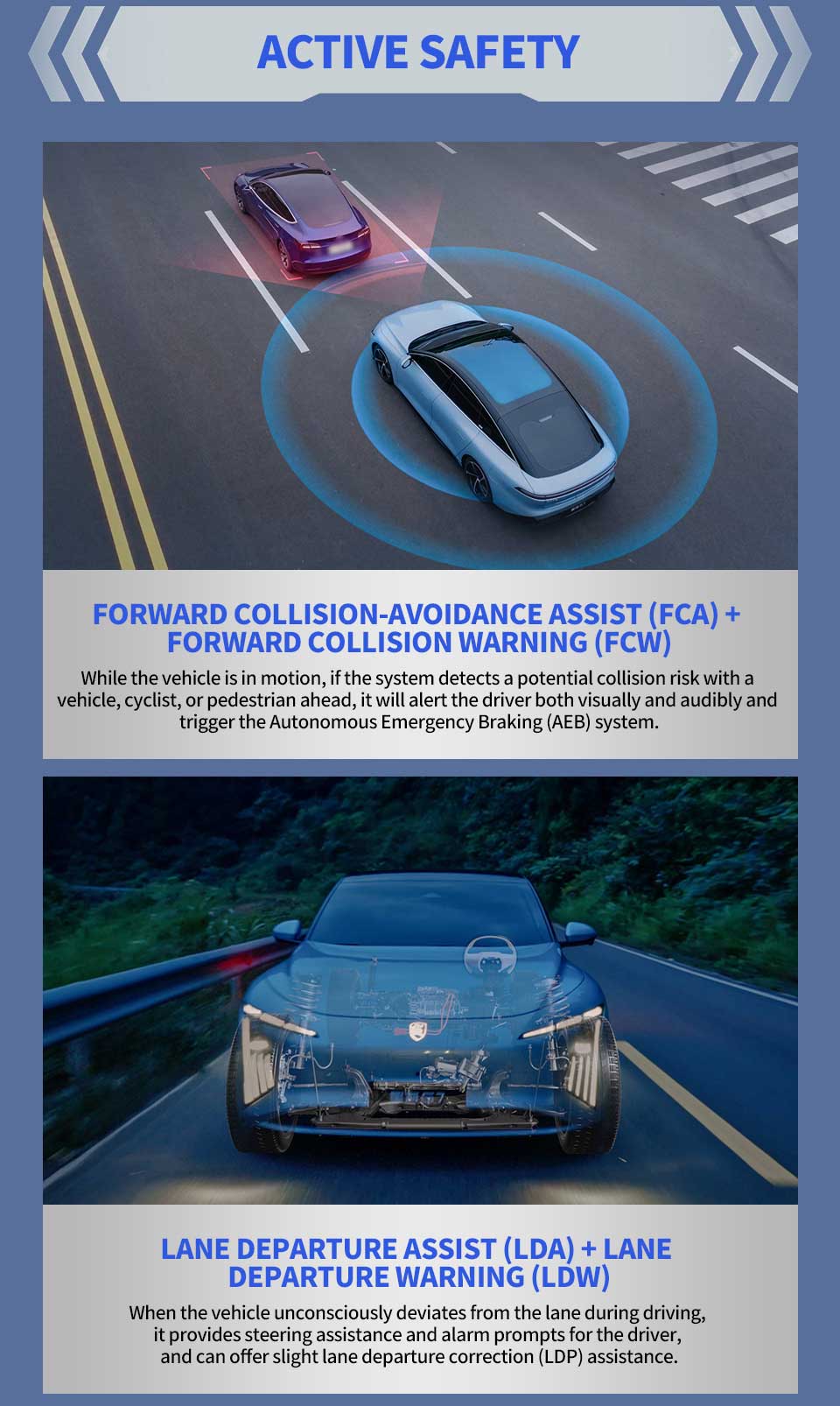 active safety of Dongfeng Forthing Starlight S7