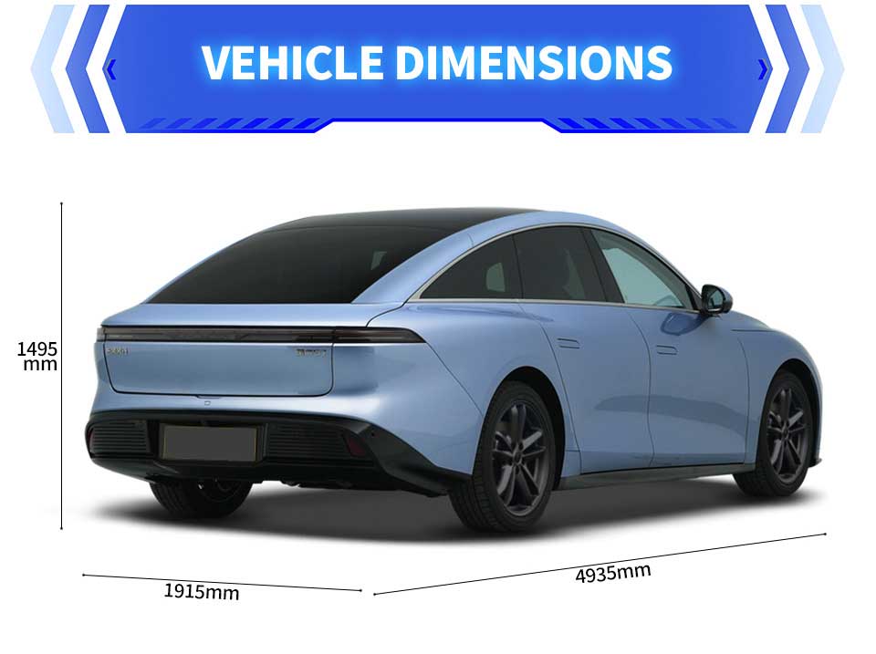 dimensions of Dongfeng Forthing Starlight S7