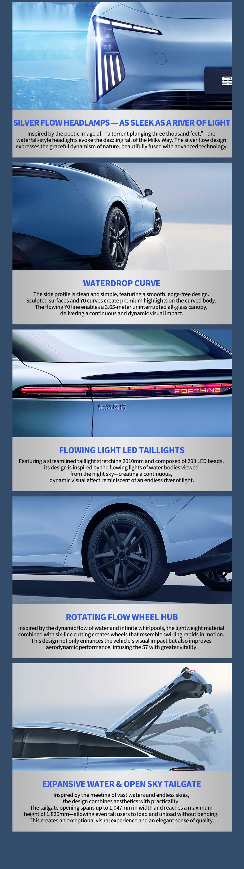 exterior detail of Dongfeng Forthing Starlight S7