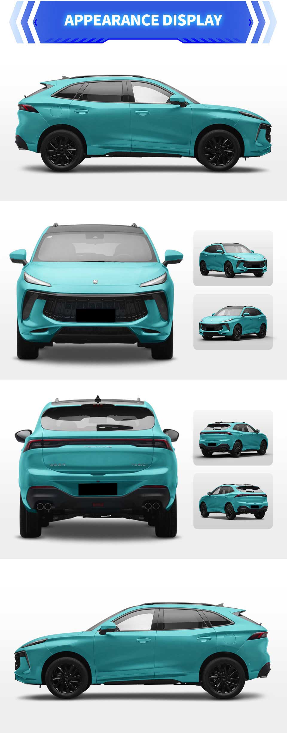 exterior of Dongfeng Forthing T5 EVO Exclusive Edition SUV