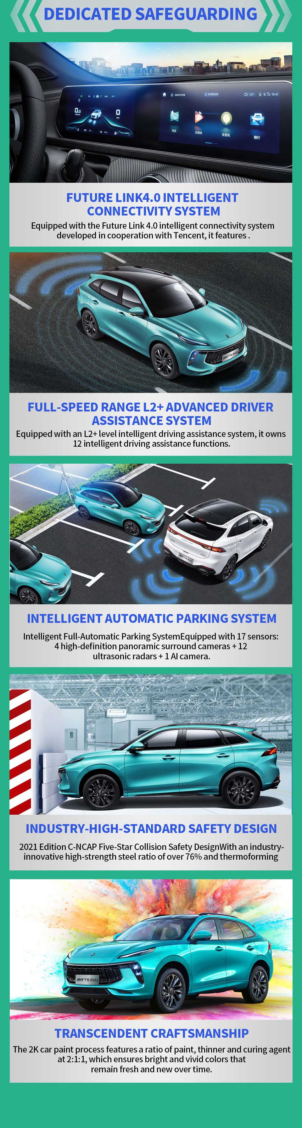 security of Dongfeng Forthing T5 EVO Exclusive Edition SUV