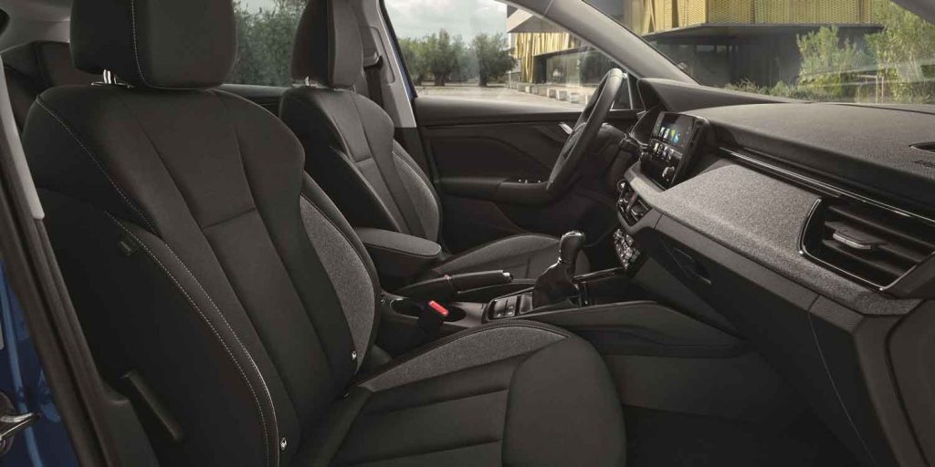 SKODA Kamiq rear seat space