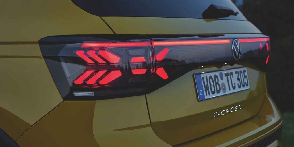 Volkswagen T-Cross 3D Rear Combination Lamp