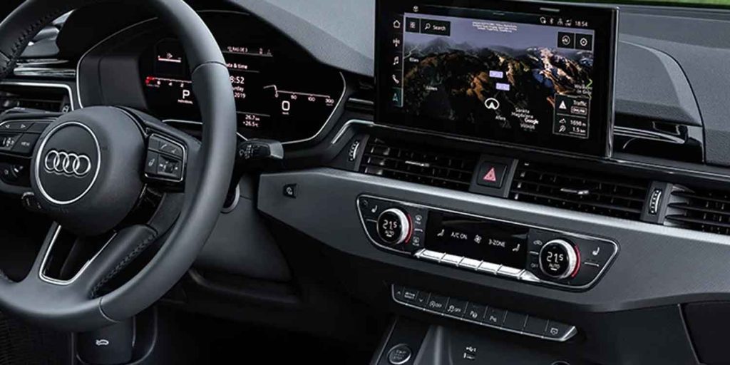 audi a4 dashboard