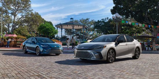 Camry 2025 deux couleurs extérieures